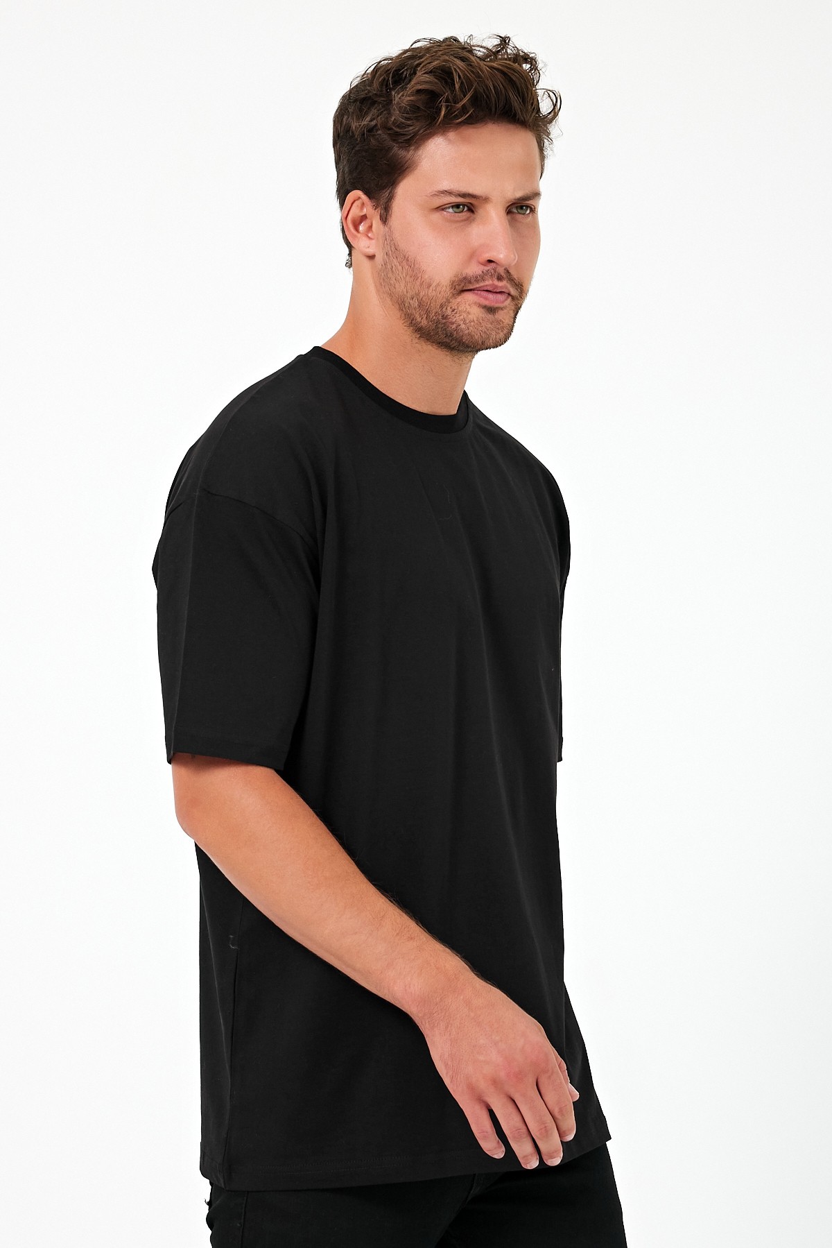 Oversize T-Shirt - Siyah