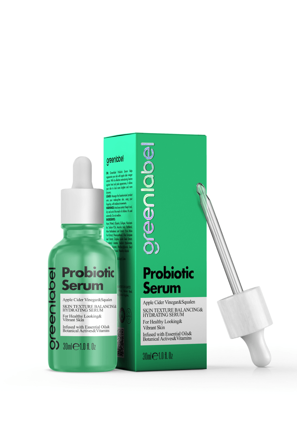 Aufhellendes, erneuerndes und die Hautbarriere stärkendes präprobiotisches Serum 30 ml. main variant image