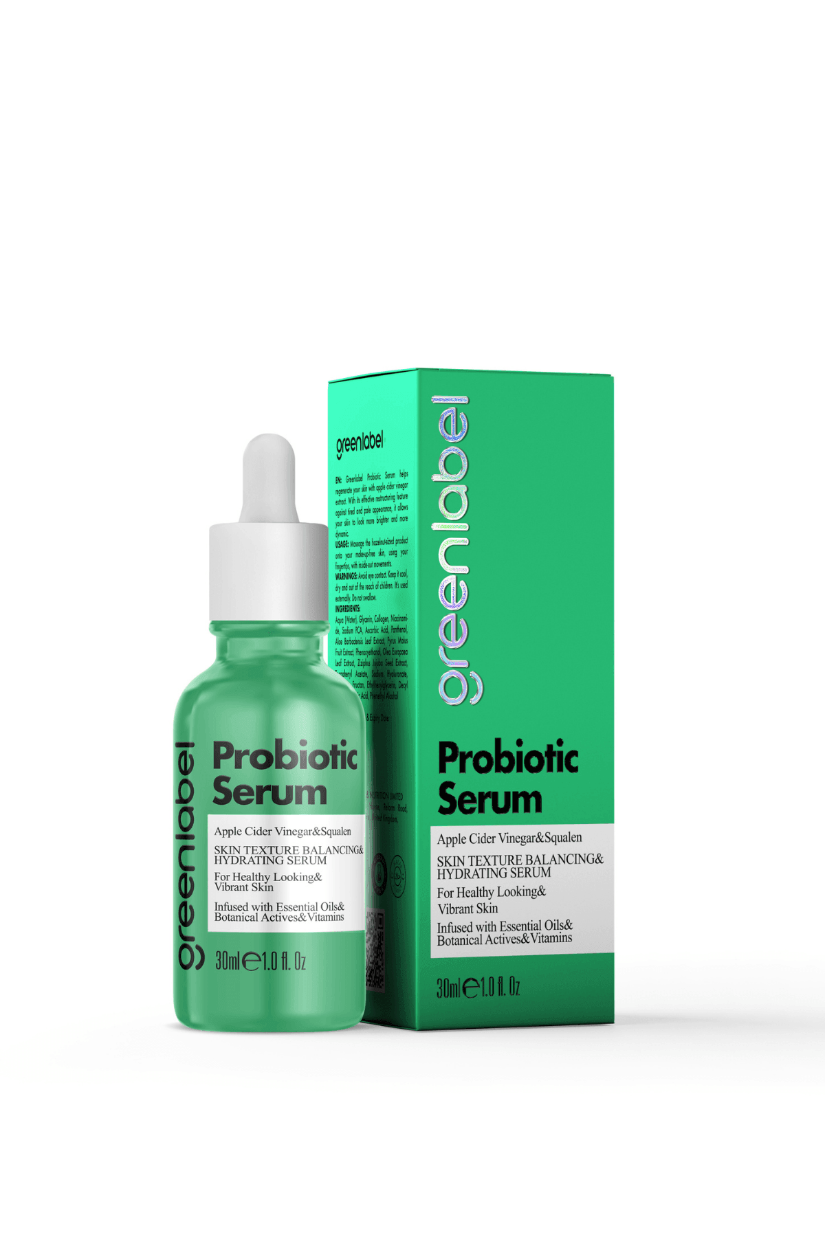 Aufhellendes, erneuerndes und die Hautbarriere stärkendes präprobiotisches Serum 30 ml.