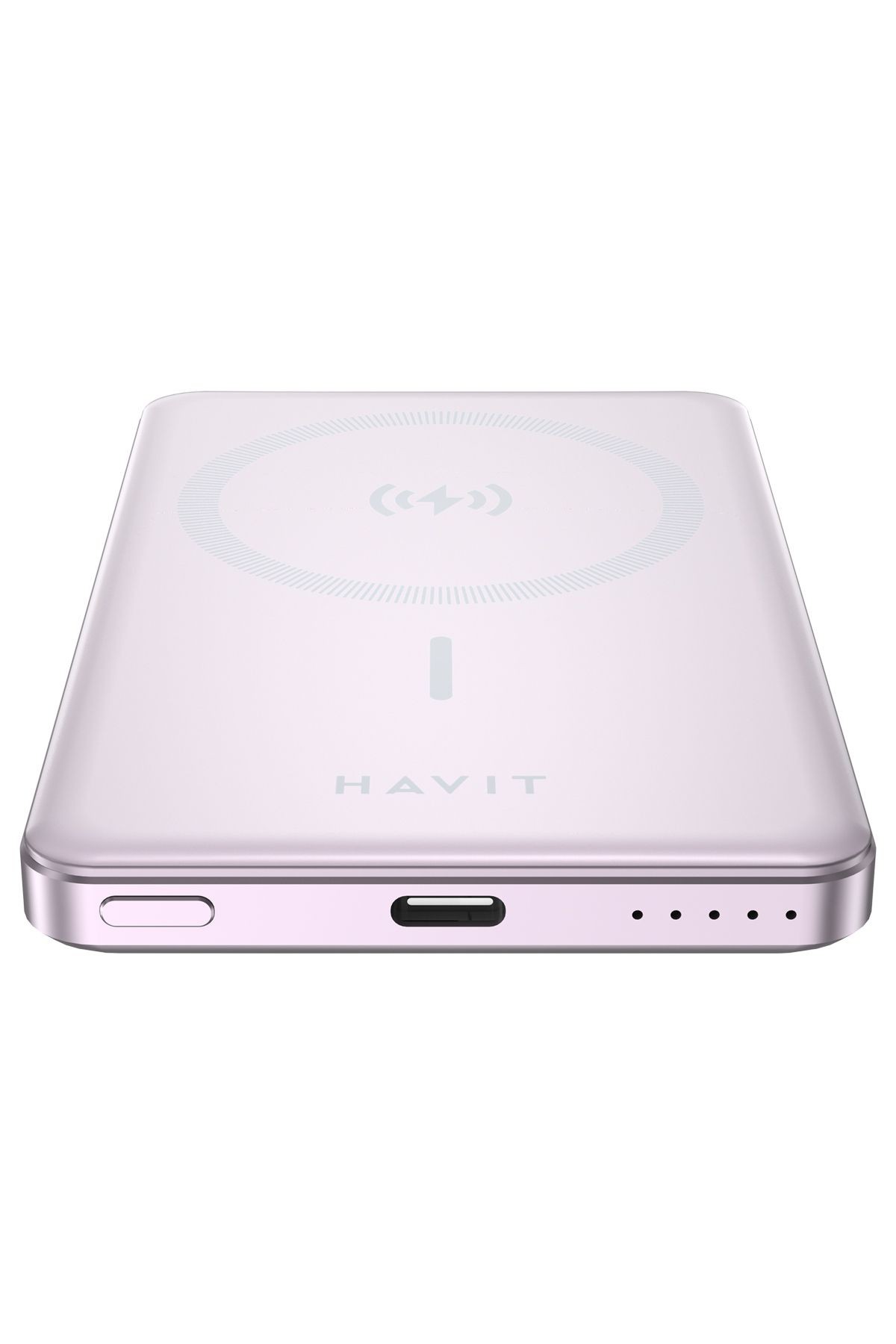 Havit 5000mAh Magsafe Manyetik Kablosuz Powerbank Ultra İnce 20W, Iphone Uyumlu
