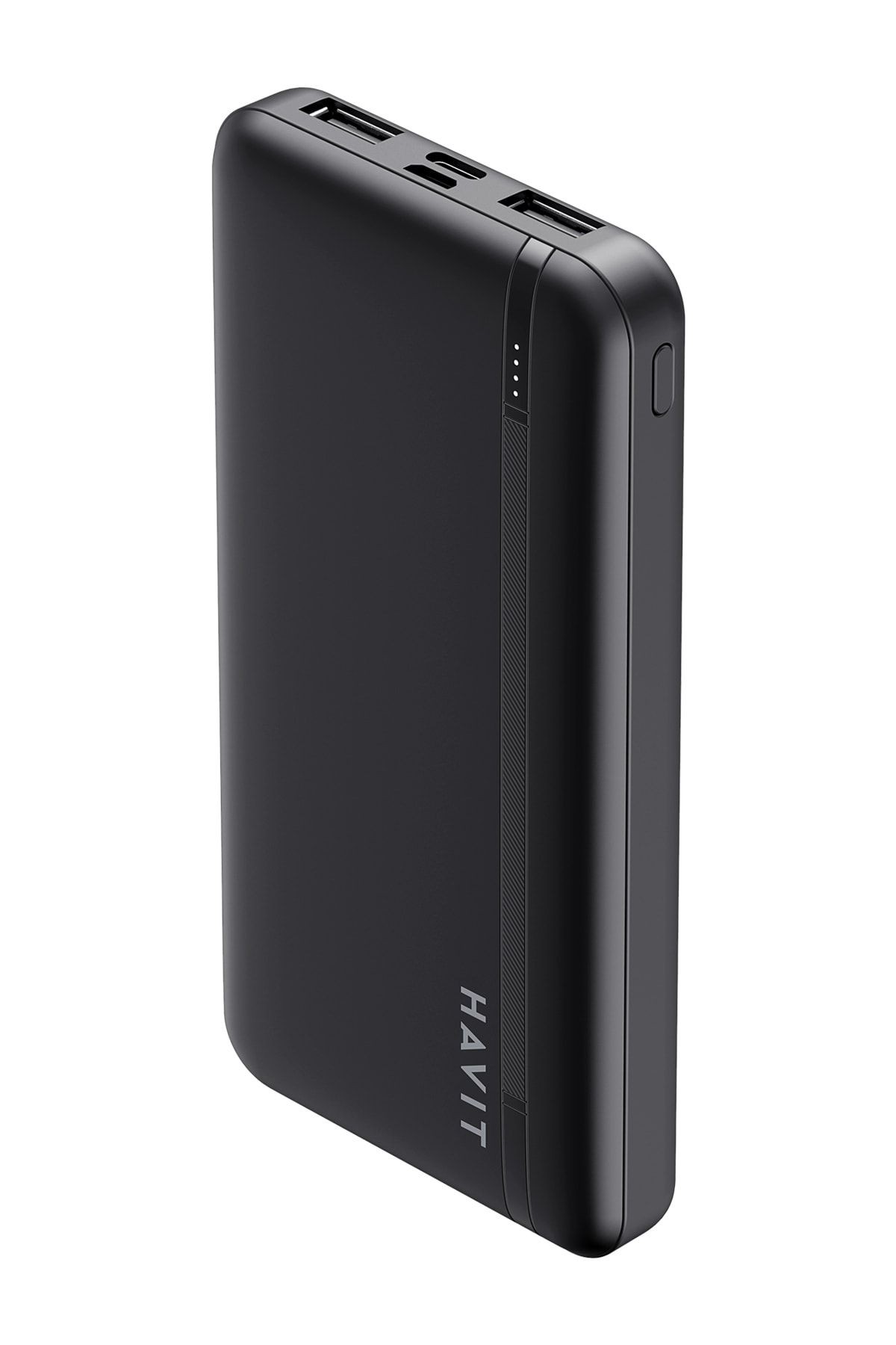 Havit PB89 10000mAh Power Bank Hızlı Şarj 18.5W USB + Type-C - Siyah