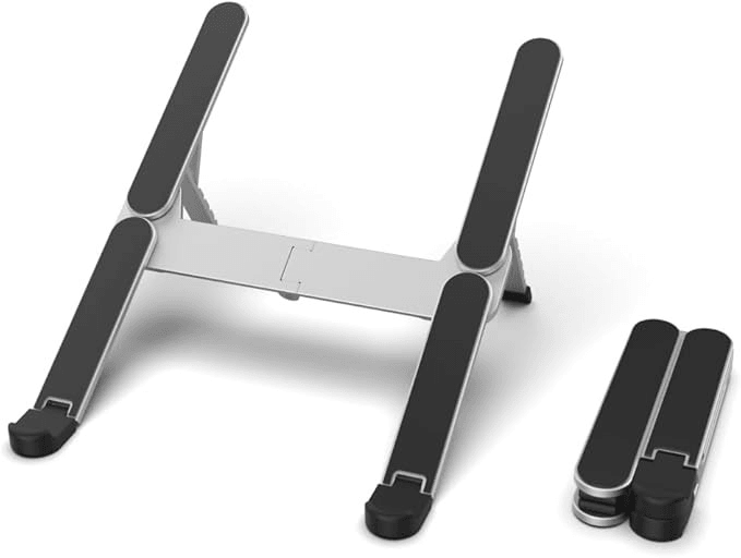 Voltix Dizüstü Bilgisayar Standı Yüksekliği Ayarlanabilir Katlanabilir Havalandırmalı Dizüstü Bilgisayar Standı Tüm Dizüstü Bilgisayarlarla Uyumlu 10-17,3 ", MacBook, Dell, Alienware, Monster.