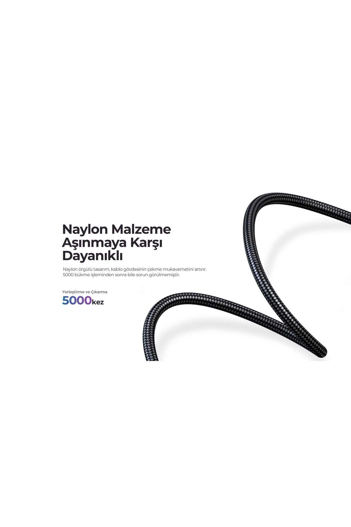 Havit CB6247 PD100W Type-C to Type-C Göstergeli Şarj Kablosu