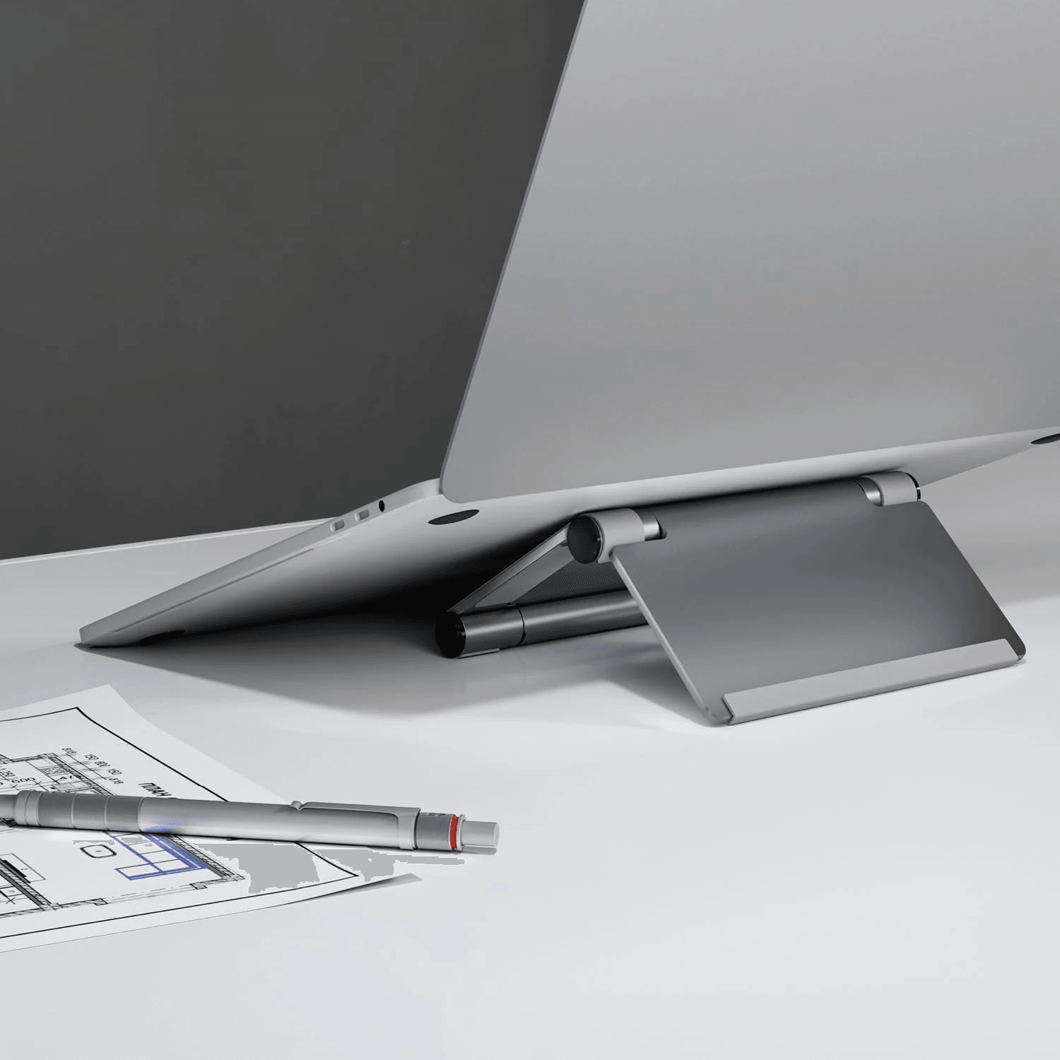 Voltix Yüksekliği Ayarlanabilir Katlanabilir Laptop/Tablet/Telefon Standı Minimalist ve Taşınabilir