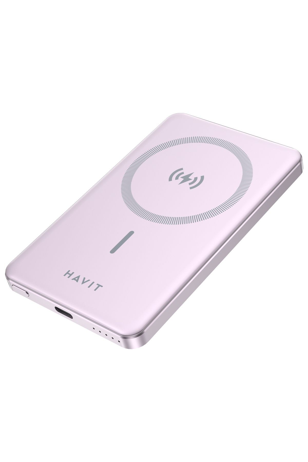 Havit 5000mAh Magsafe Manyetik Kablosuz Powerbank Ultra İnce 20W, Iphone Uyumlu