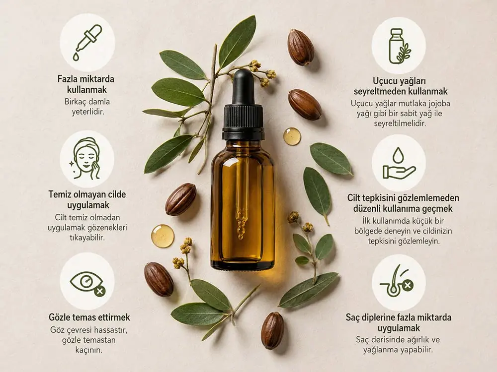 Jojoba Yağı Kullanırken Yapılan Yaygın Hatalar