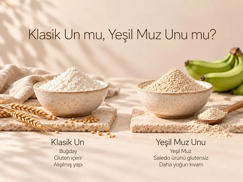 Klasik Un mu, Yeşil Muz Unu mu?