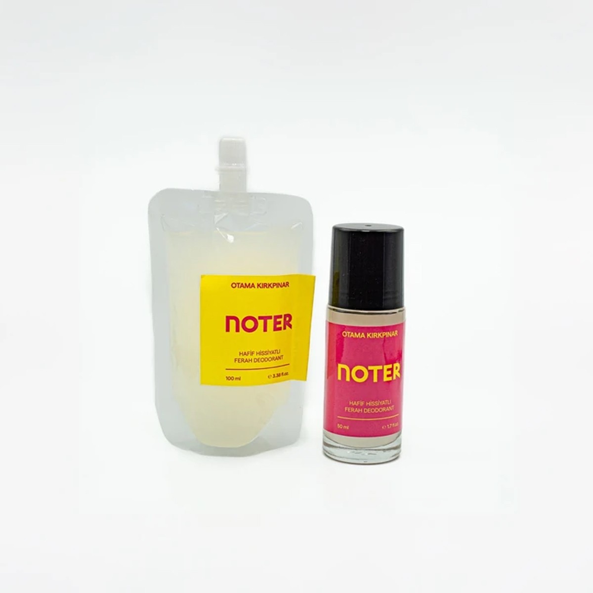 Noter Hafif Hissiyatlı Ferah Jel Deodorant - Noter Jel Deodorant + Doypack - 100 ml