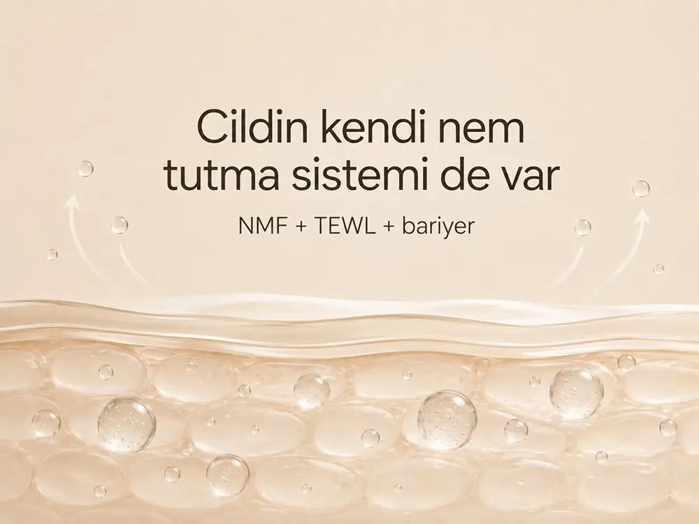 Cildin kendi nem tutma sistemi