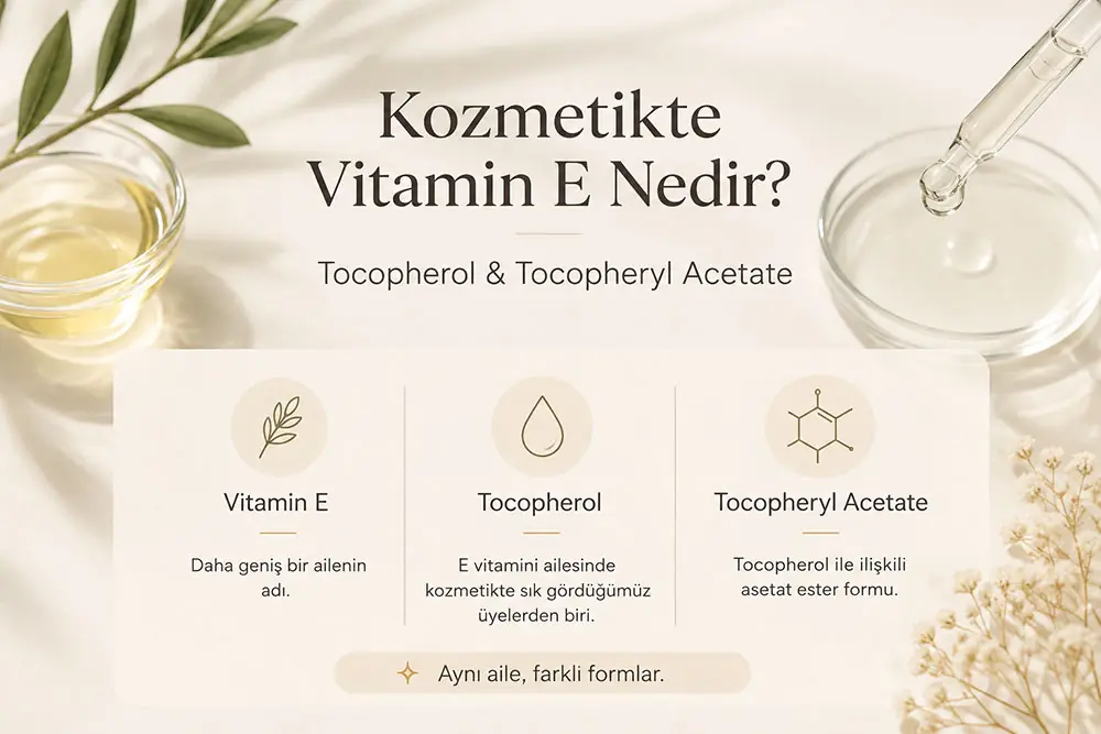 Kozmetikte Vitamin E Ne Demek?