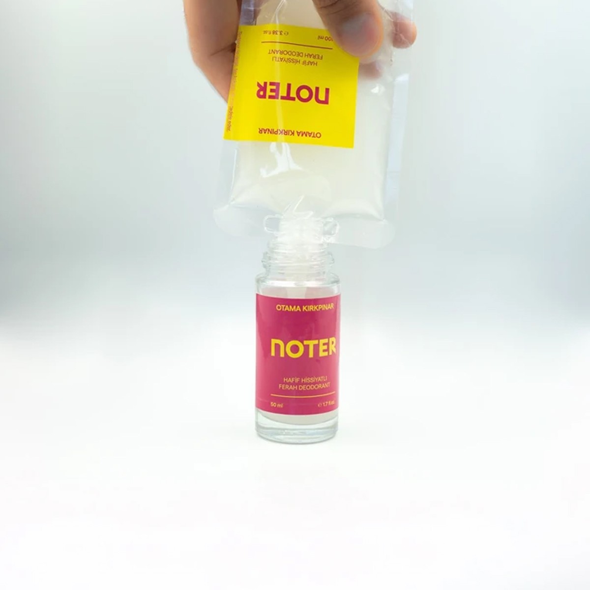 Noter Hafif Hissiyatlı Ferah Jel Deodorant - Noter Jel Deodorant + Doypack - 100 ml