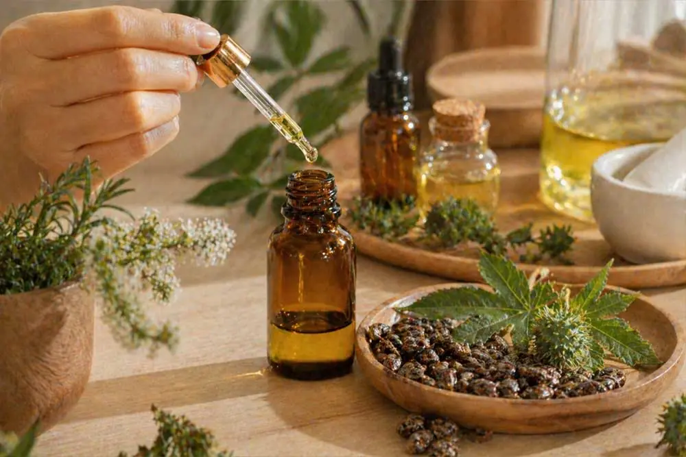 Hint yağı karışımı