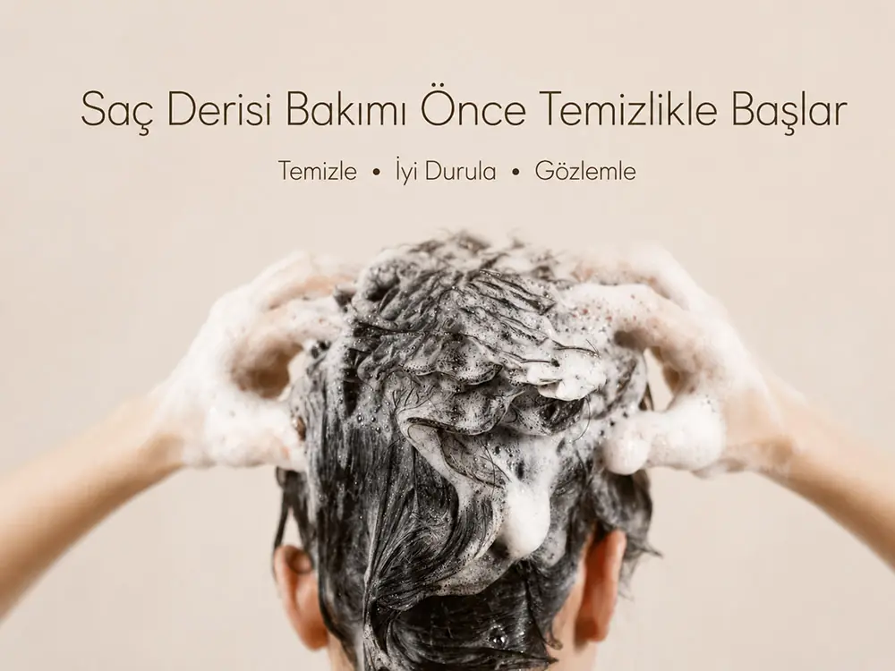 Saç Derisi Bakımı Önce Temizlik