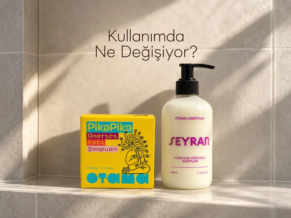 Katı Şampuan ile Sıvı Şampuanın Kullanımında ne değişiyor