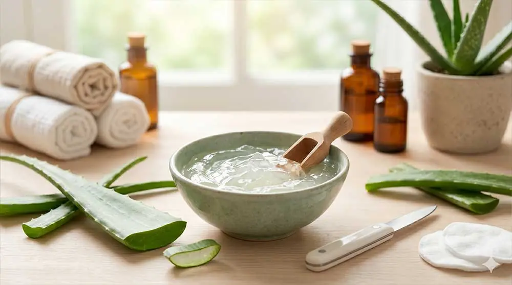 &nbsp;Aloe Vera Jeli ile Sakinleştirici Bakım