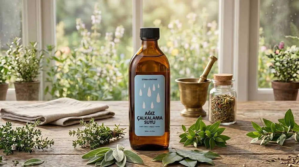 Bitkisel Ağız Çalkalama Suyu