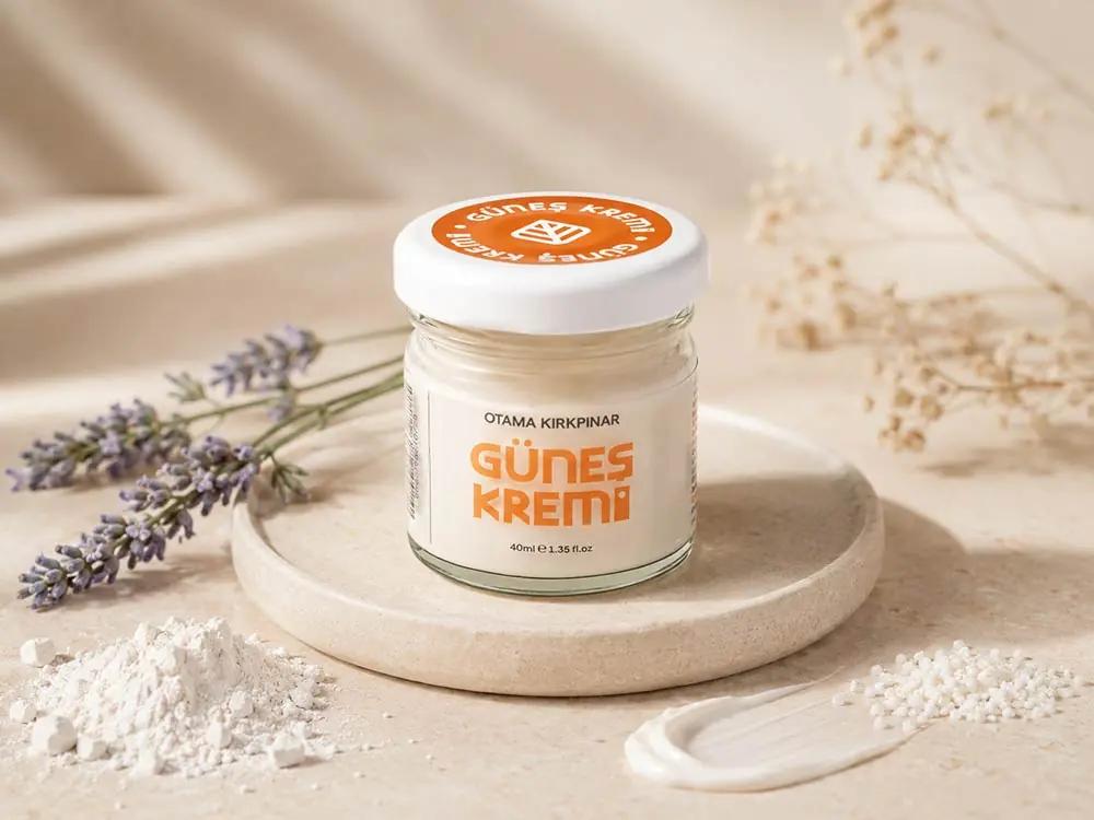Otama Kırkpınar Çinko Mineralli Doğal SPF 21 Güneş Kremi 40 ML