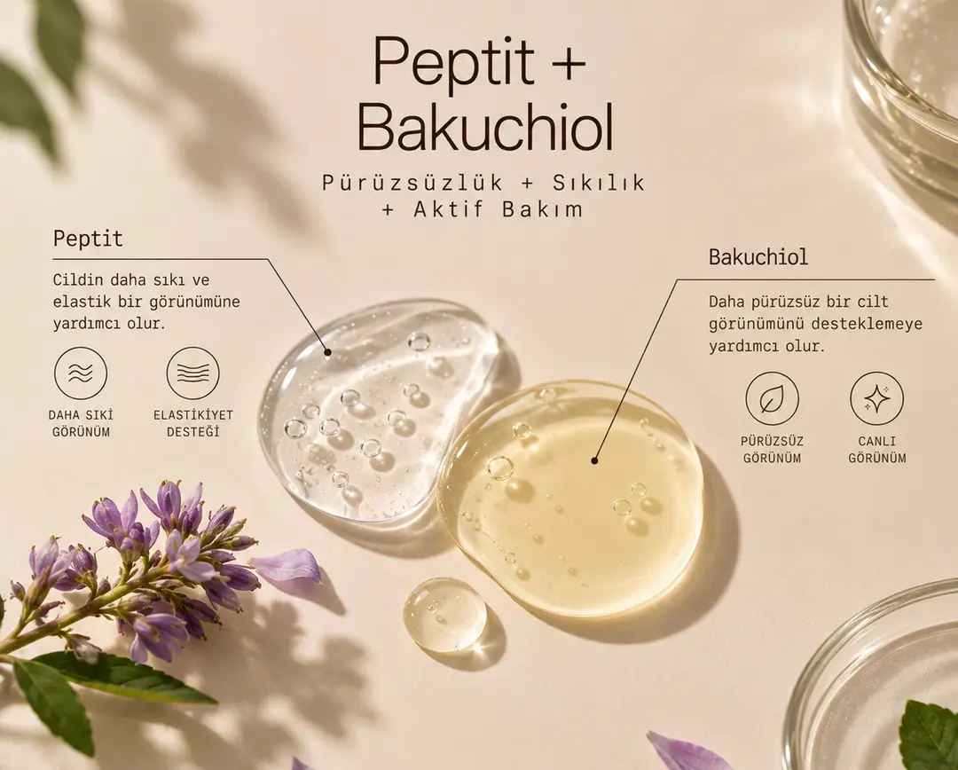 Peptit ve Bakuchiol Cilt Bakımı