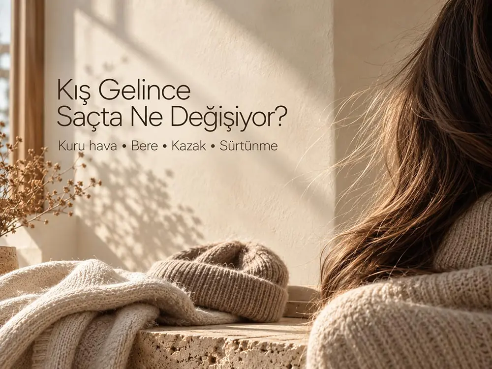 Kışın Saç Neden Daha Fazla Elektriklenir?