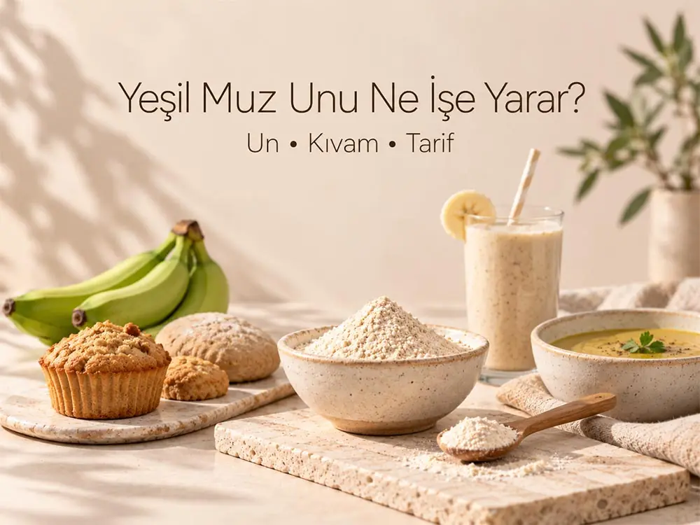 Yeşil Muz Unu Ne İşe Yarar?