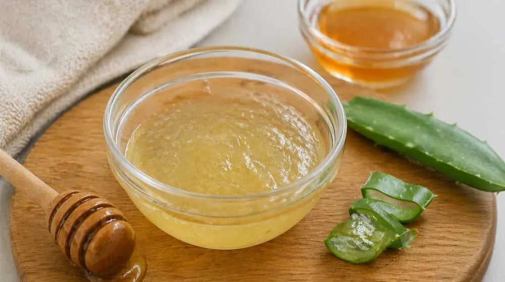 Bal ve Aloe Vera ile Konfor Maskesi