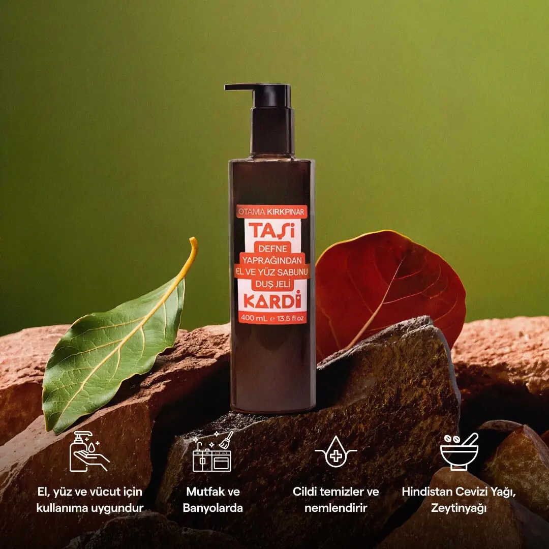 3'lü Doğal Sıvı Sabun Seti – Otama Kırkpınar