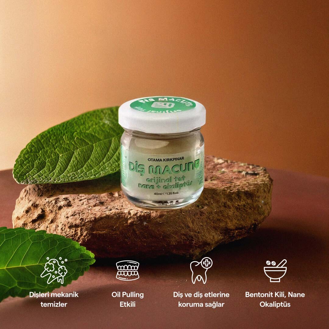 Doğal Vegan Diş Macunu - 40 ML