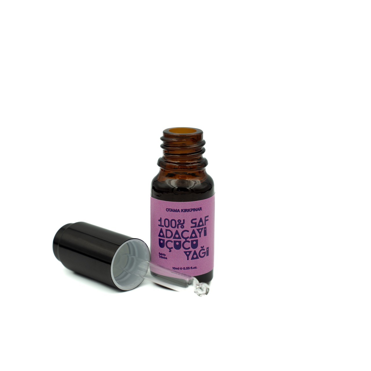 %100 Saf Adaçayı Uçucu Yağı - 10 ML