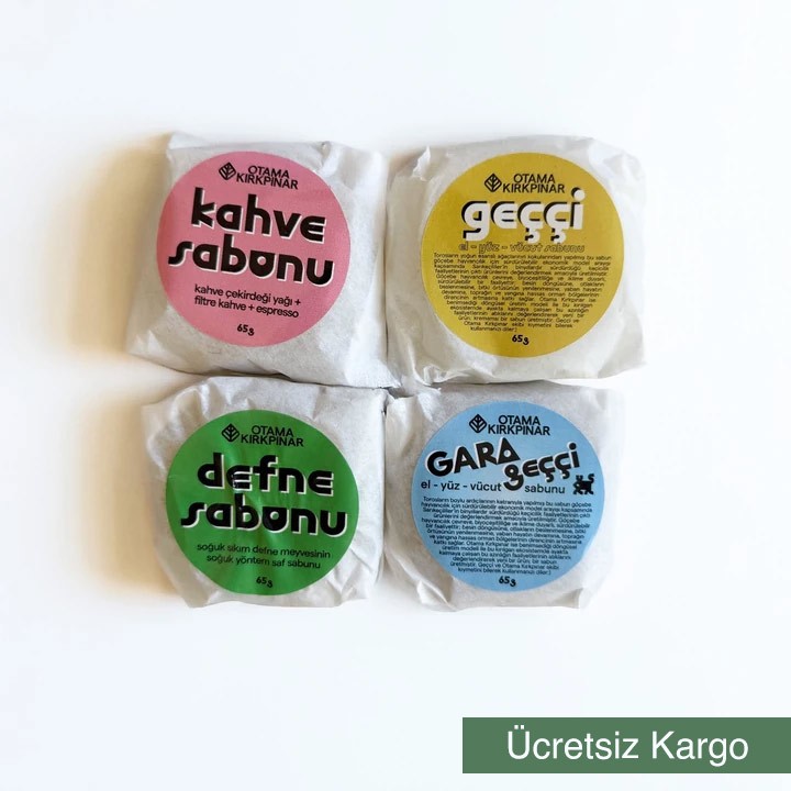 4’lü Doğal Sabun Seti