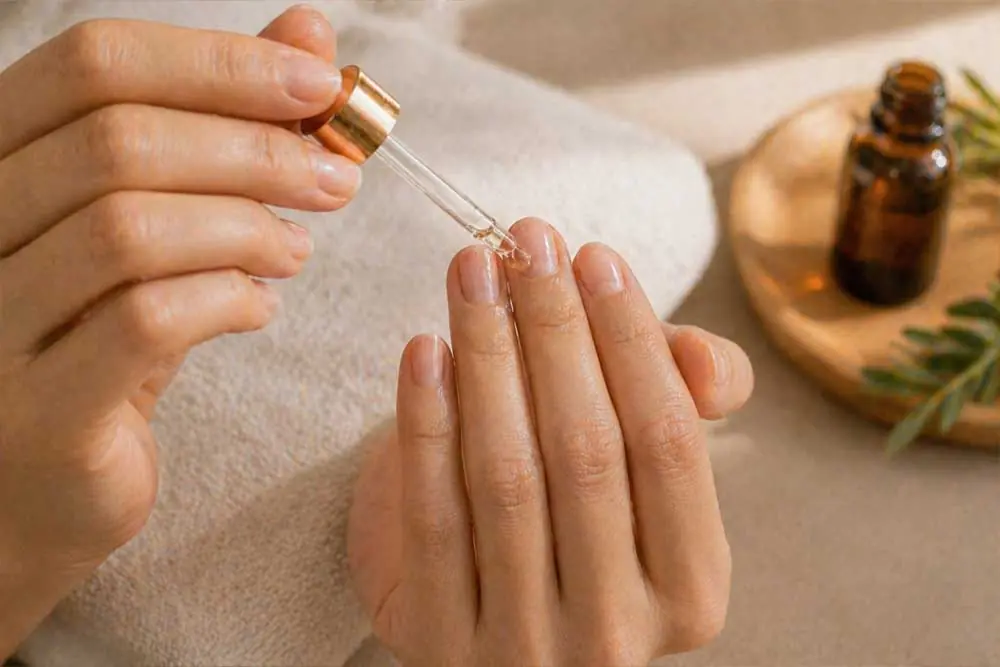 Hint yağı tırnak bakımı