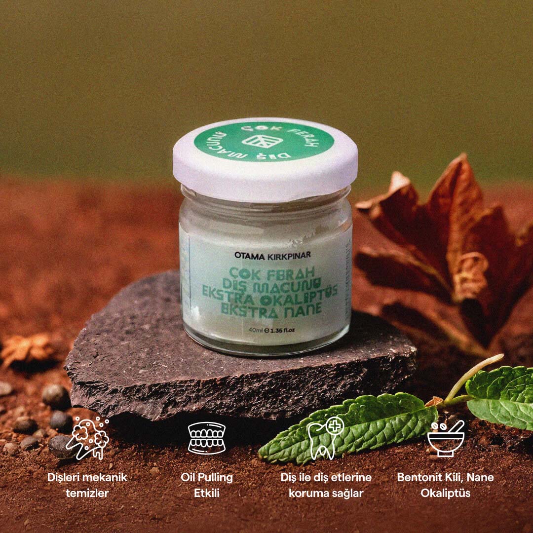 Doğal Vegan Diş Macunu - 40 ML