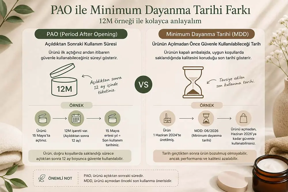 PAO ile son kullanma tarihi
