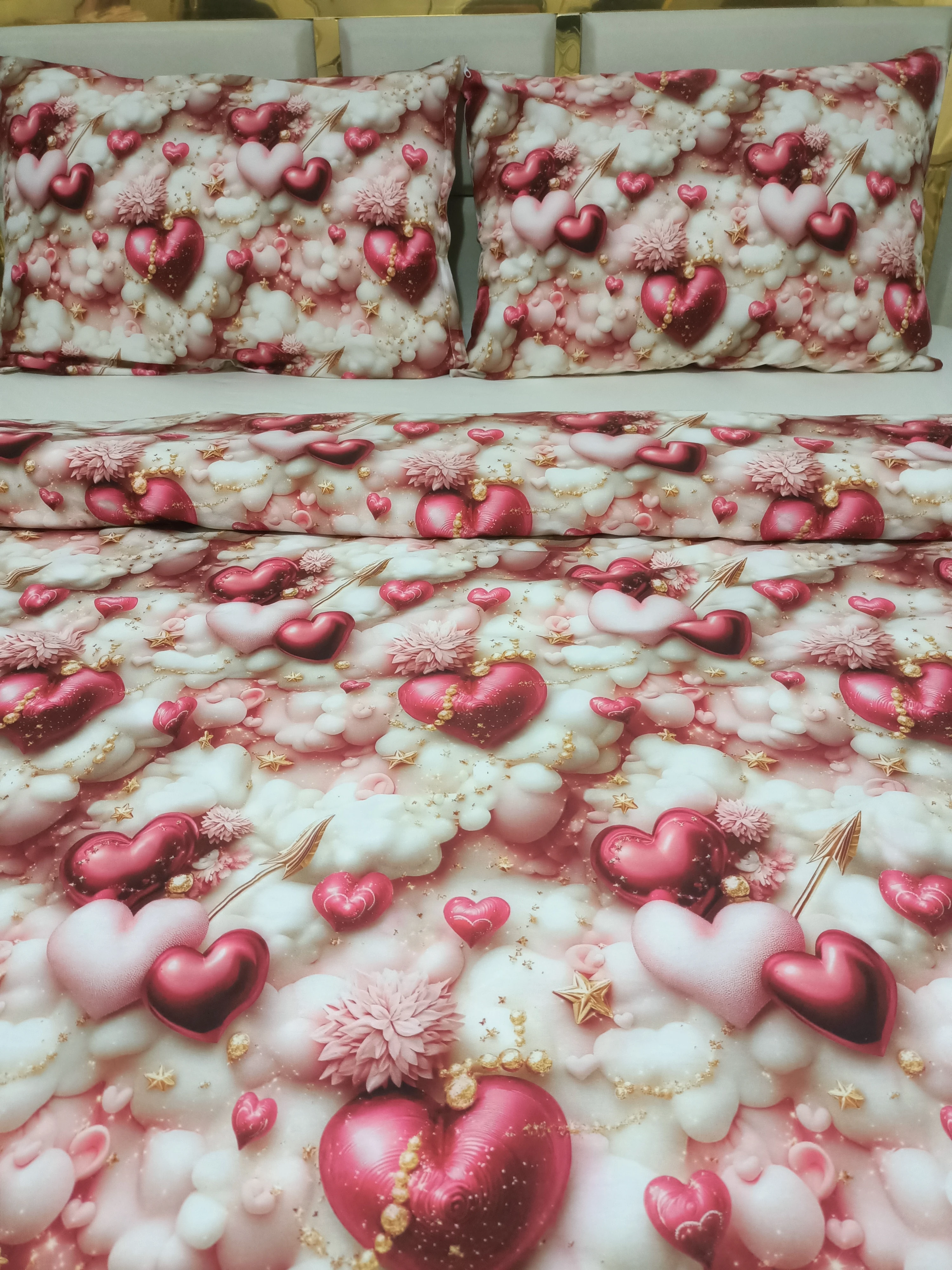 Kalpli Bulutlar Desen 5D - 200×220