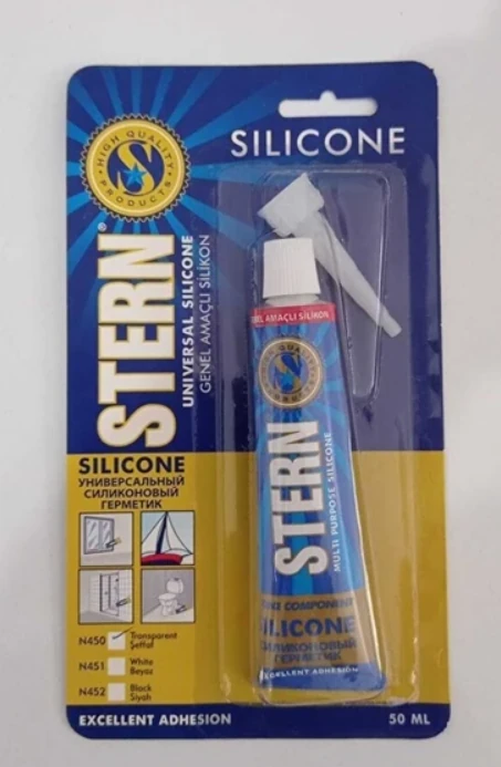 STERN.50 ML TÜP SİLİKON ŞEFFAF