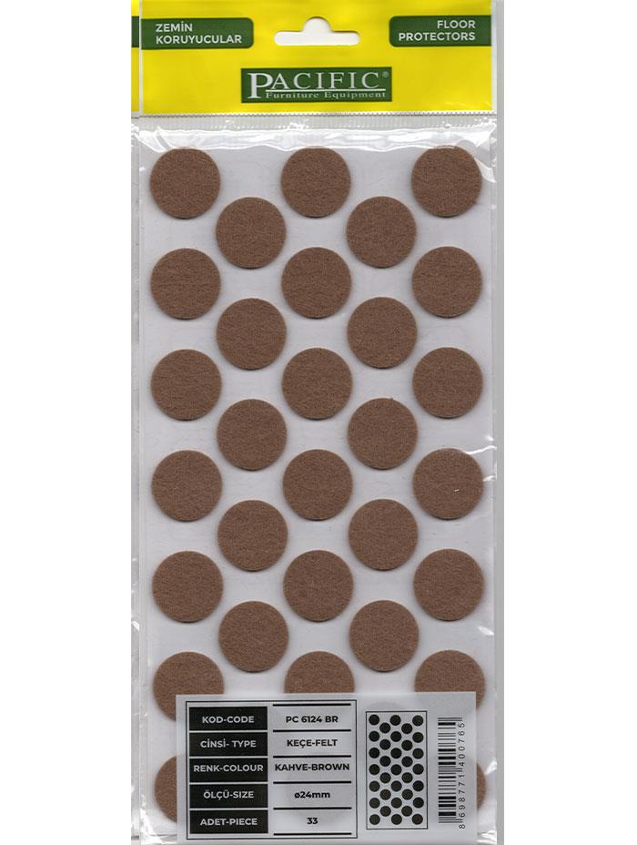 DİM.KAHVE PACIFIC YAPIŞKANLI KEÇE 24 MM