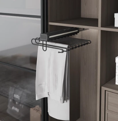 STARAX.6722-A TLS RAYLI ALUM.PANTOLAN ASKISI TEKLİ ANTRASİT