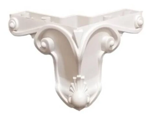 MEL.ASLAN AYAK 12 CM BEYAZ