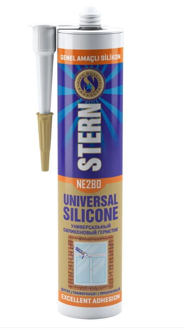 STERN.280 ML GENEL AMAÇLI SİLİKON SİYAH 