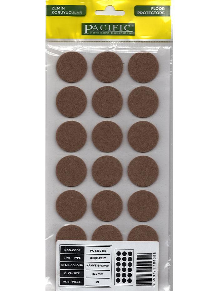 DİM.KAHVE PACIFIC YAPIŞKANLI KEÇE 30 MM