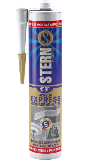 STERN.AKRİLİK EXPRESS MONTAJ YAPIŞTIRICISI BEYAZ