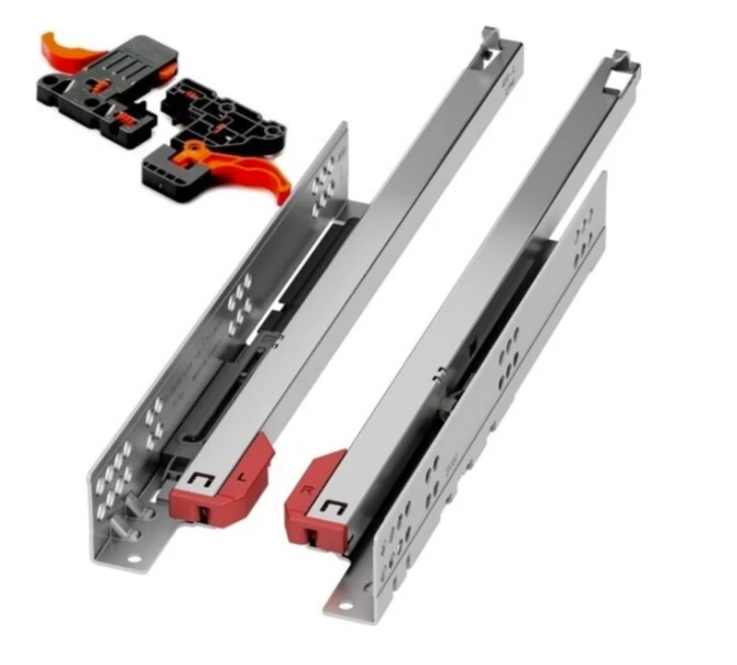 SAMET.SMART SLİDE TAM AÇI.FRENLİ RAY 500 MM 127222