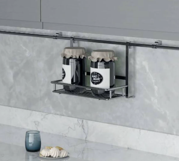 STARAX.4027 LÜKS TEK BÜYÜK RAFLI BAHARATLIK-KROM