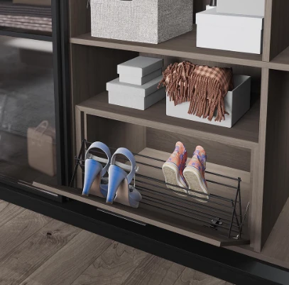 STARAX.6143 İKİ RAFLI KAPAĞA MONTE AYAKKABILIK 80C