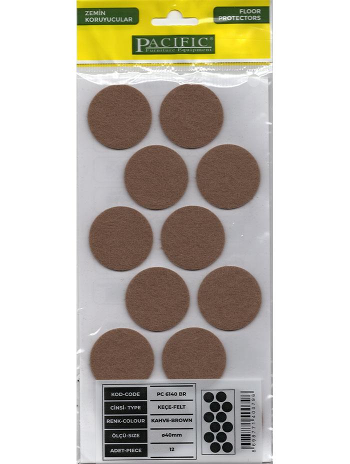 DİM.KAHVE PACIFIC YAPIŞKANLI KEÇE 40 MM