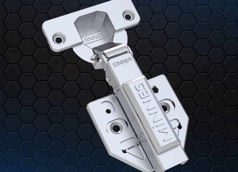 MİNNES 3D DÜZ FRENLİ MENTEŞE