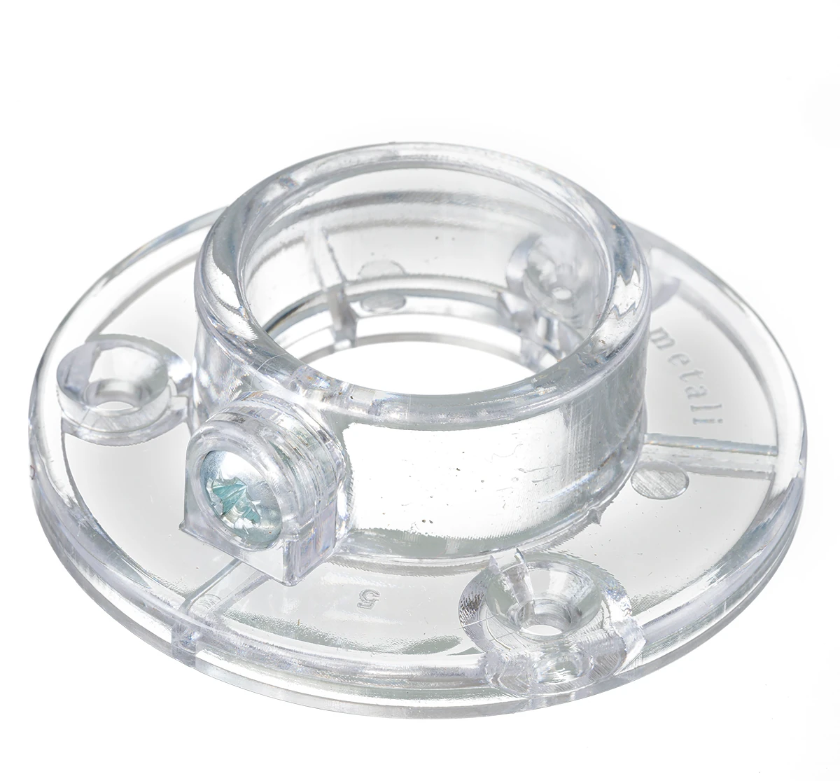 MTL.YUVARLAK FLANŞ ŞEFFAF