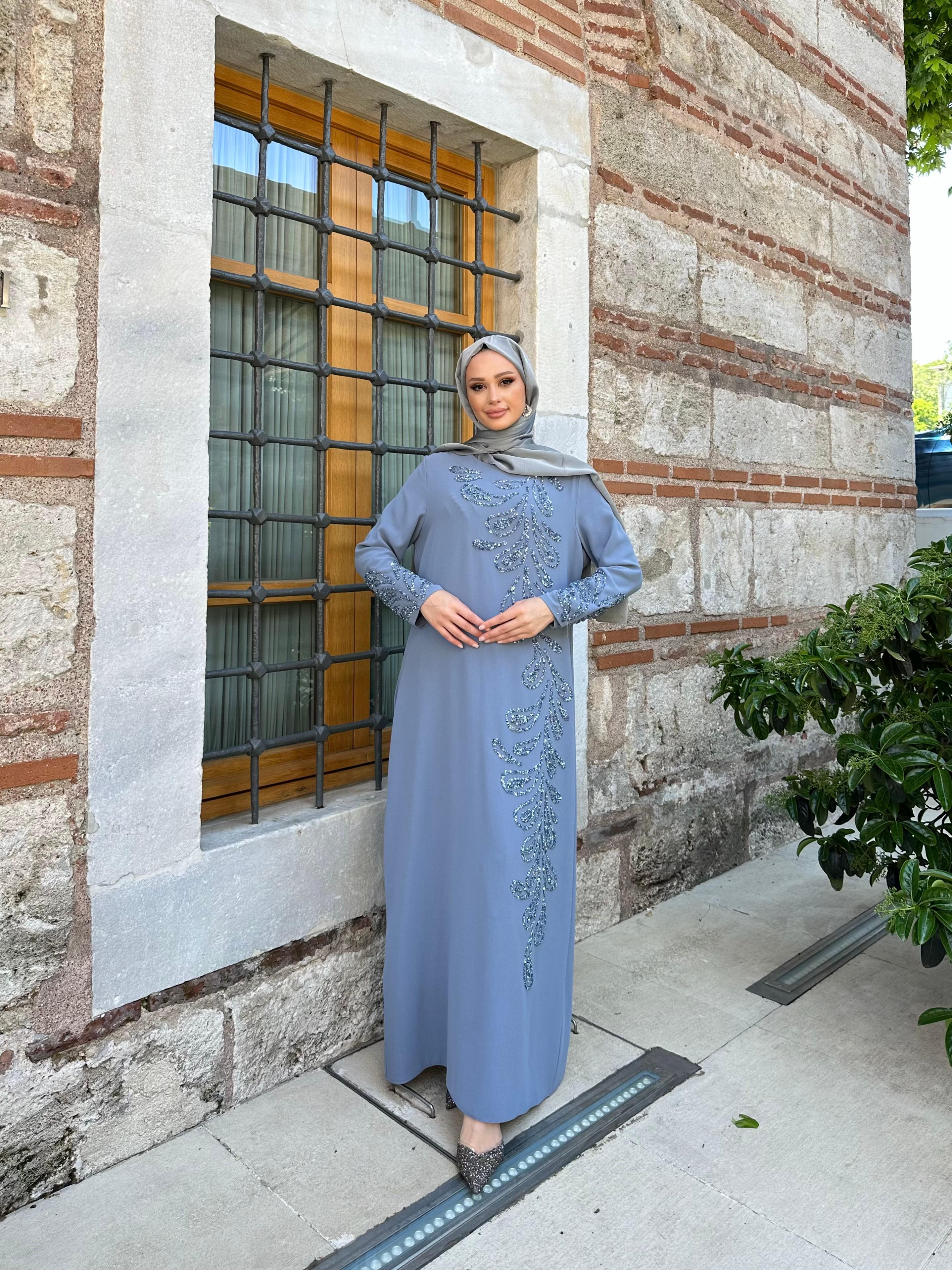 Selma Özkan Özel Tasarım 1049 - Baby Blue