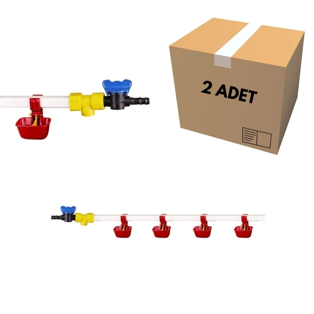 Dilli Çanaklı Nipel Suluk 80 CM (2 Adet)