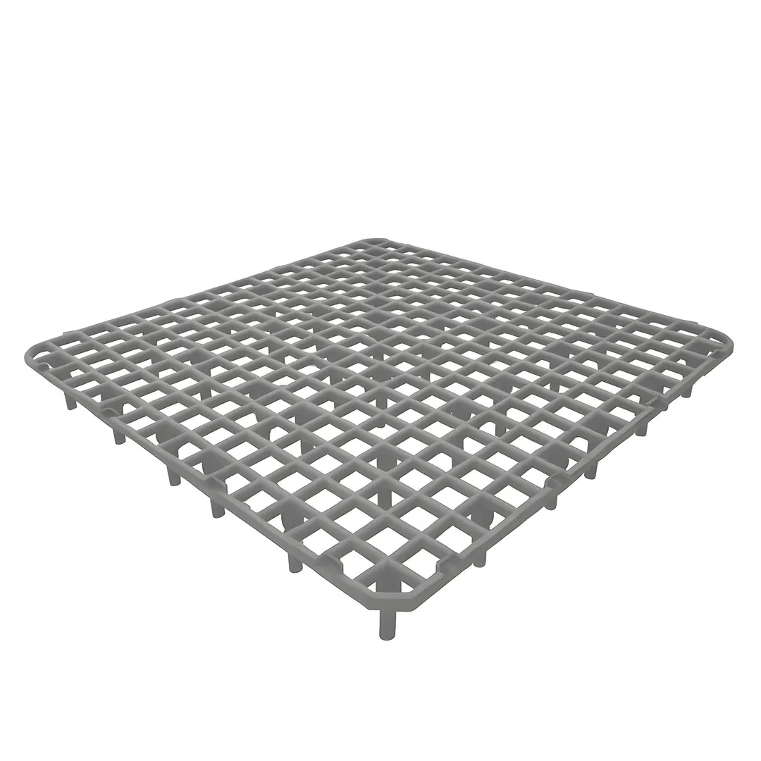 50x50 Geniş Göz Gri Kümes Taban Izgarası (1 m²)