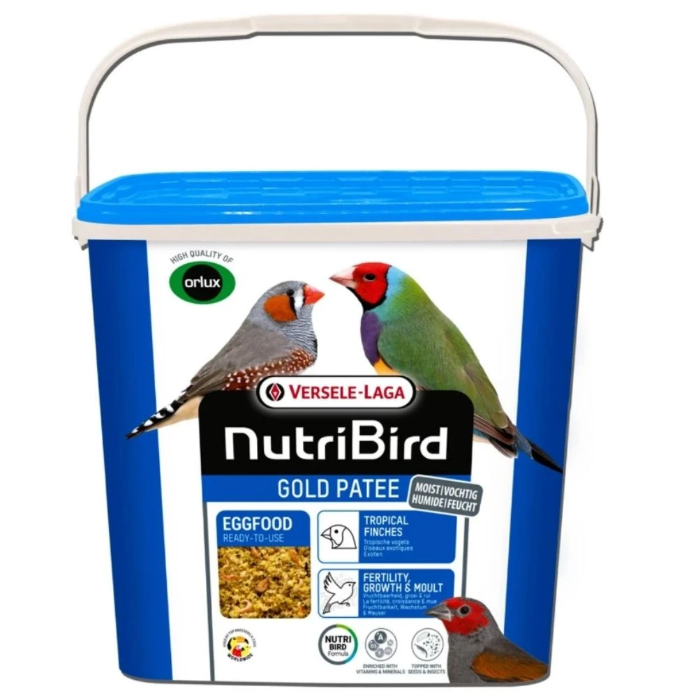 Versele Laga Nutribird Gold Patee Nemli Kurtlu Karidesli Ballı Yumurta Maması 5 KG